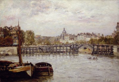 Pont de l&39;Estacade، Paris بواسطة ستانيسلاس فيكتور إدوارد لبين